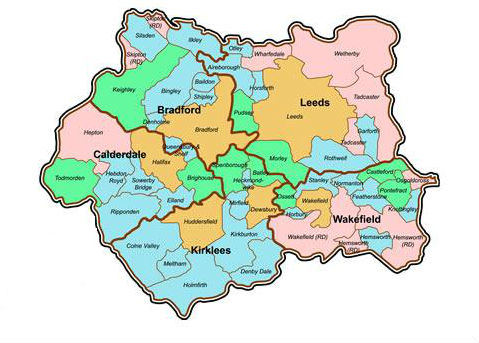 West Yorkshire coverage